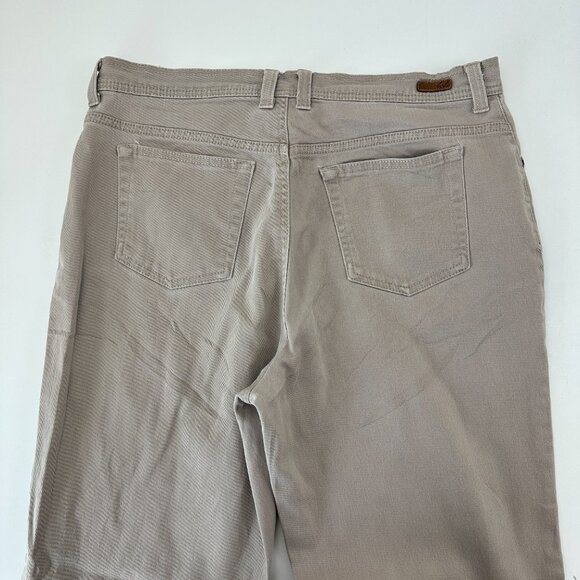 Gloria Vanderbilt Straight Leg Women's size 14 Beige Denim Jeans - Picture 4 of 4